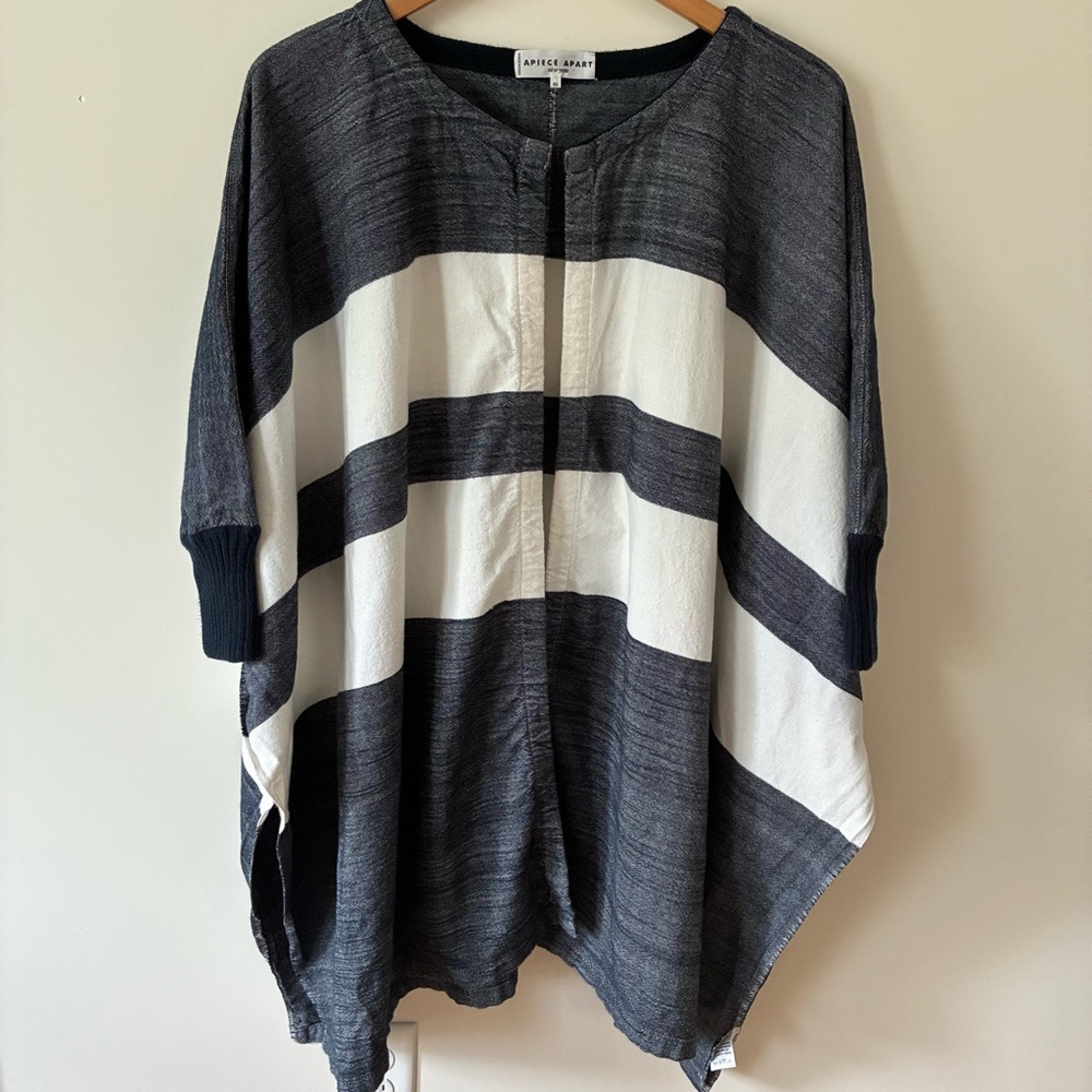Apiece Apart Oversized Cotton Cardigan